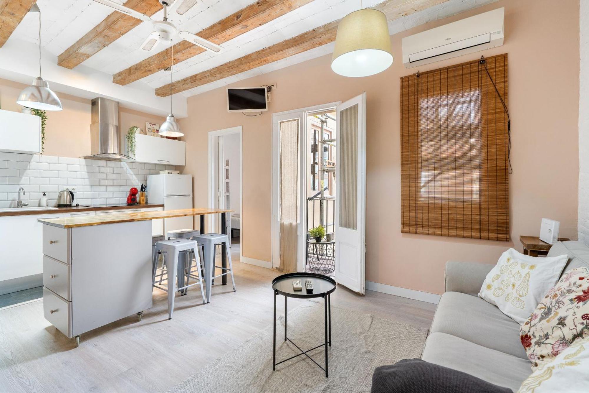 Апартаменты Fridays Flats Retro Chic In Poble Sec Барселона Экстерьер фото
